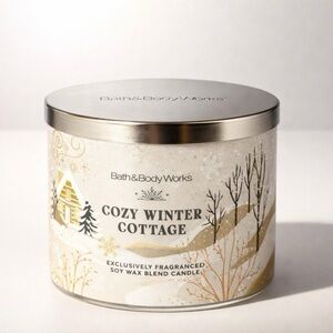 Bath & Body Works Cozy Winter Cottage Candle NEW $27.95